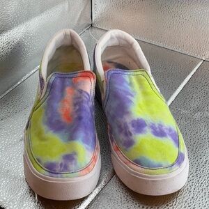 Nike Tye Dye Print Court Legacy Slip-on Women Size 5.5